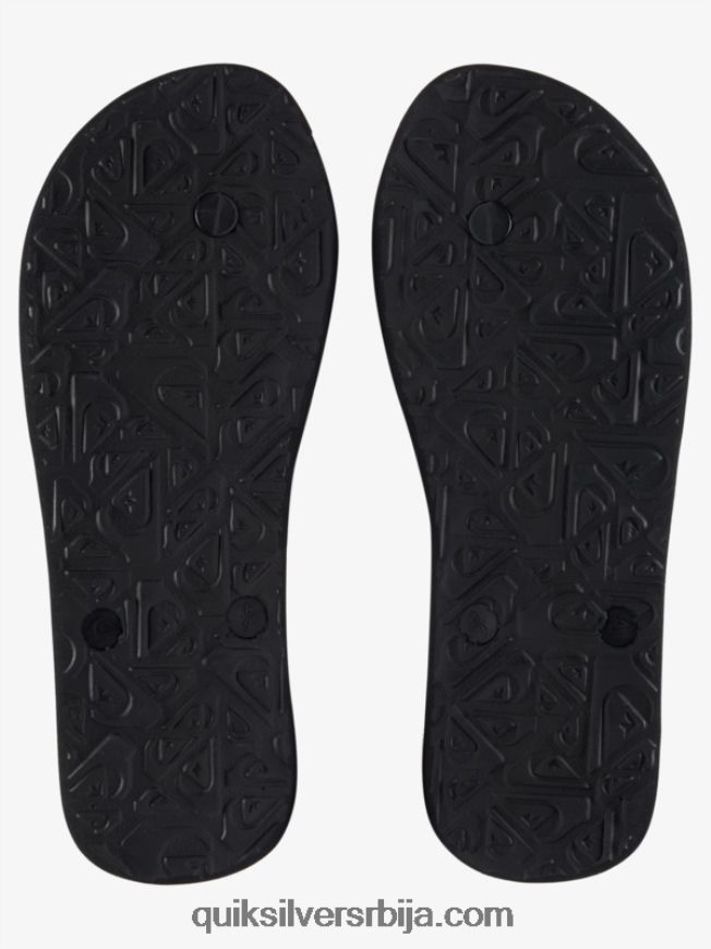 мушкарци Quiksilver молокаи вордблоцк јапанке црно/наранџасто Z824VN1136