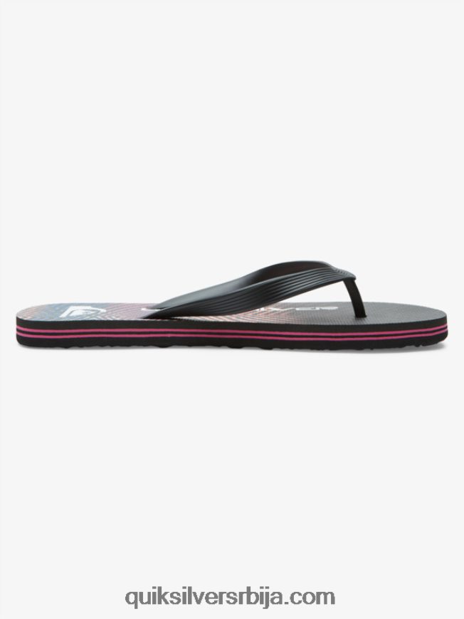 мушкарци Quiksilver молокаи вордблоцк јапанке црно/розе Z824VN1137