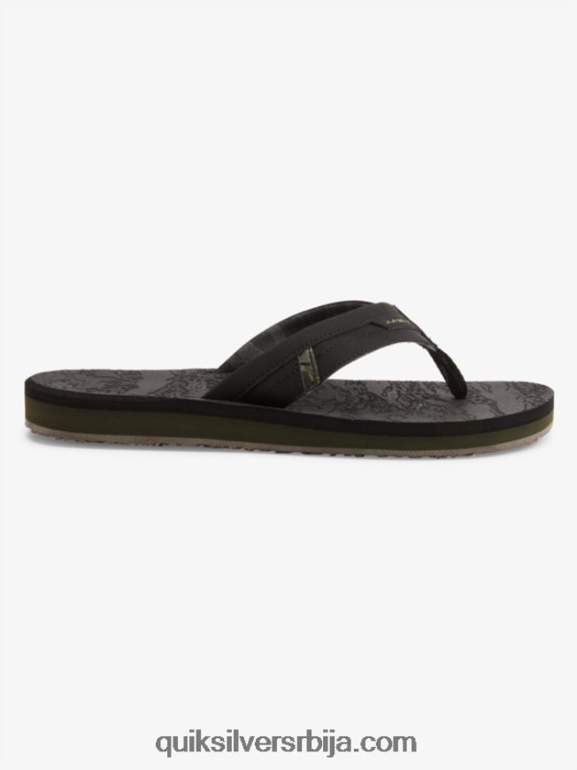 мушкарци Quiksilver исланд оасис скуисх сандале црн Z824VN1156