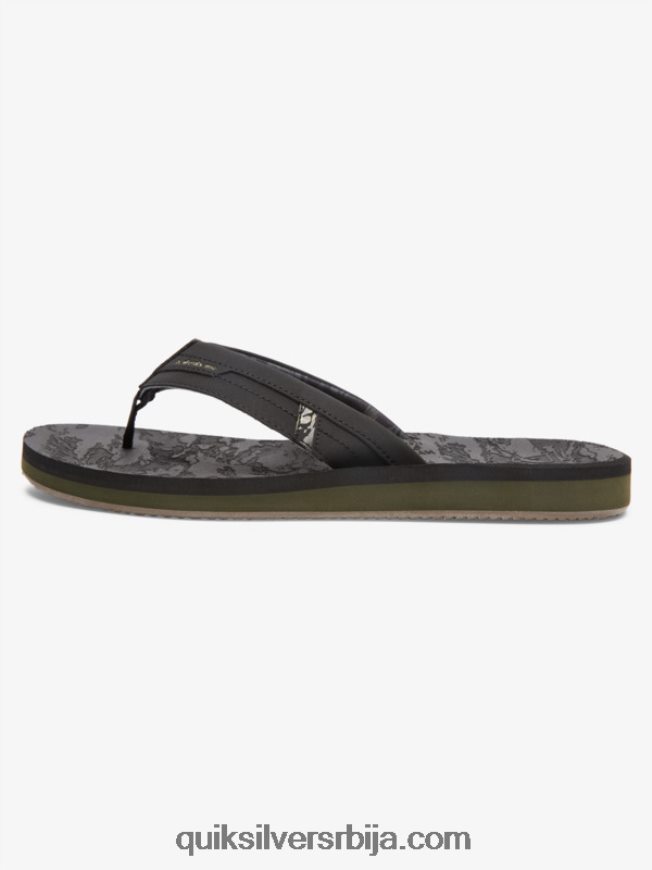 мушкарци Quiksilver исланд оасис скуисх сандале црн Z824VN1156