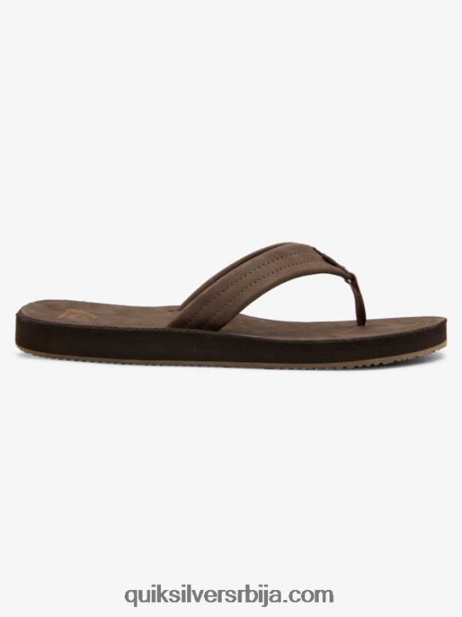мушкарци Quiksilver еррека кожне сандале браон Z824VN1185