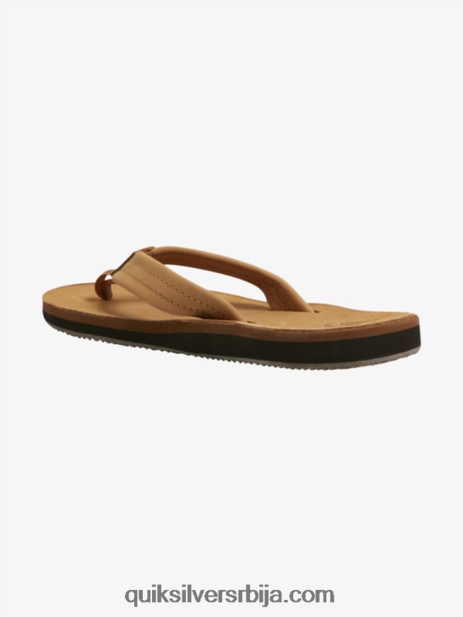 мушкарци Quiksilver еррека кожне сандале браон Z824VN1185