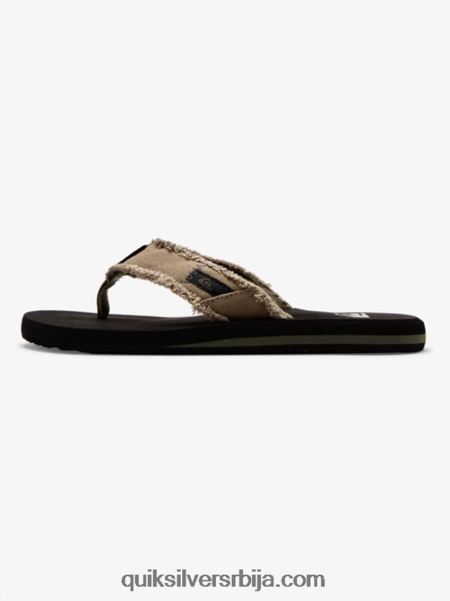 мушкарци Quiksilver сандале мајмунског бездана зелено/црно/браон Z824VN1292