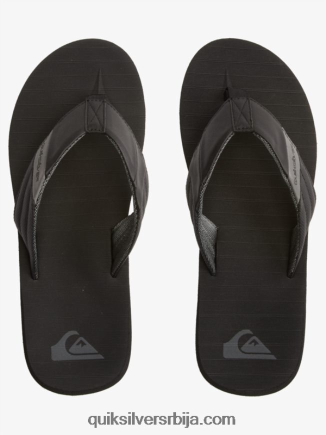 мушкарци Quiksilver царвер тропицс сандале црно/сиво Z824VN1296