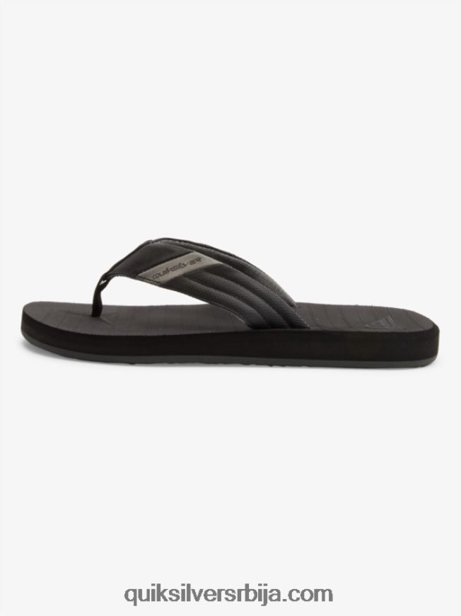 мушкарци Quiksilver царвер тропицс сандале црно/сиво Z824VN1296