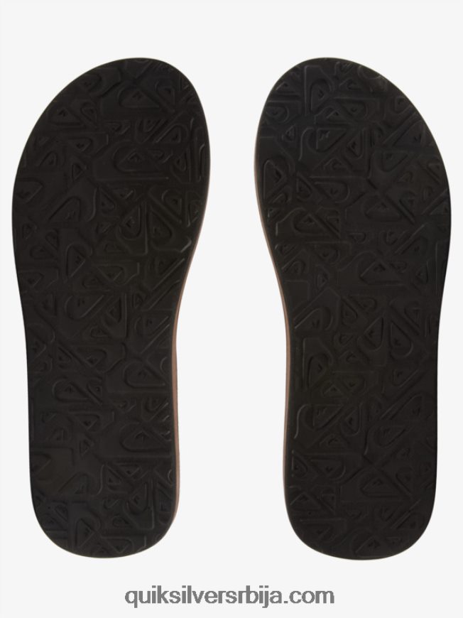 мушкарци Quiksilver царвер тропицс сандале браон црни Z824VN1297