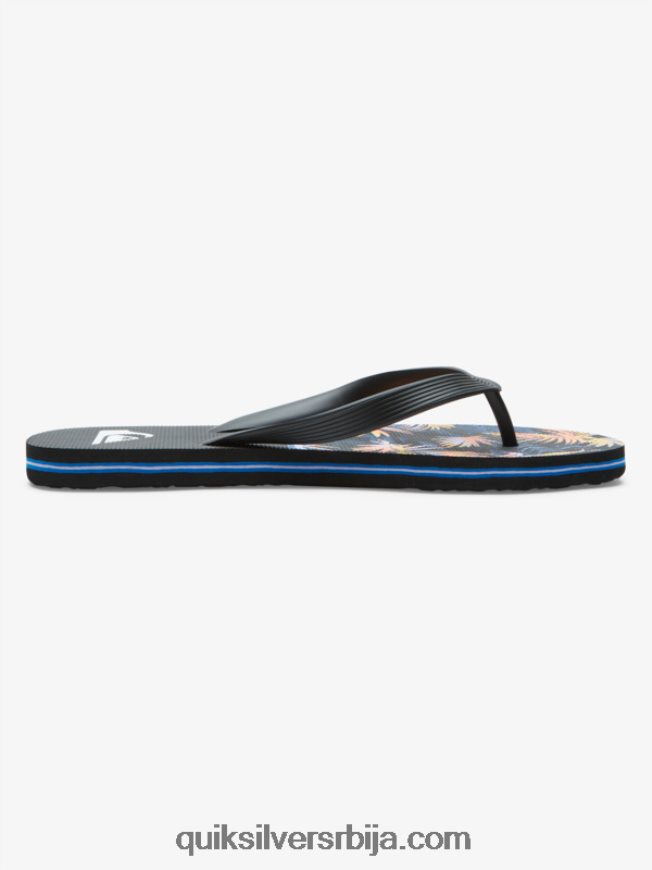 мушкарци Quiksilver јапанке молокаи дивизије црн Z824VN1639