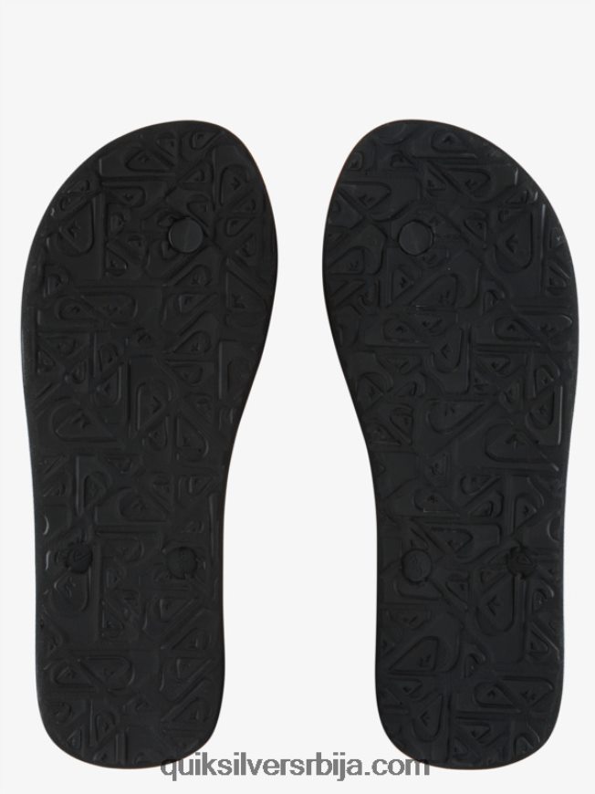мушкарци Quiksilver јапанке молокаи дивизије црн Z824VN1639