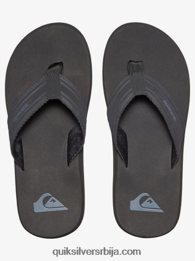 мушкарци Quiksilver сандале са мајмунским кључем црно браон Z824VN1644