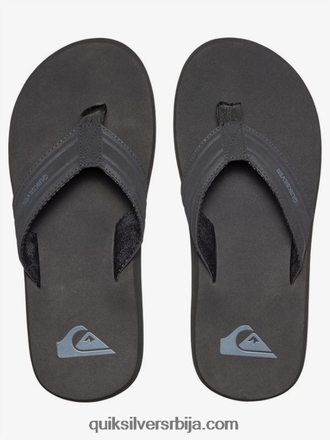 мушкарци Quiksilver сандале са мајмунским кључем црно браон Z824VN1644