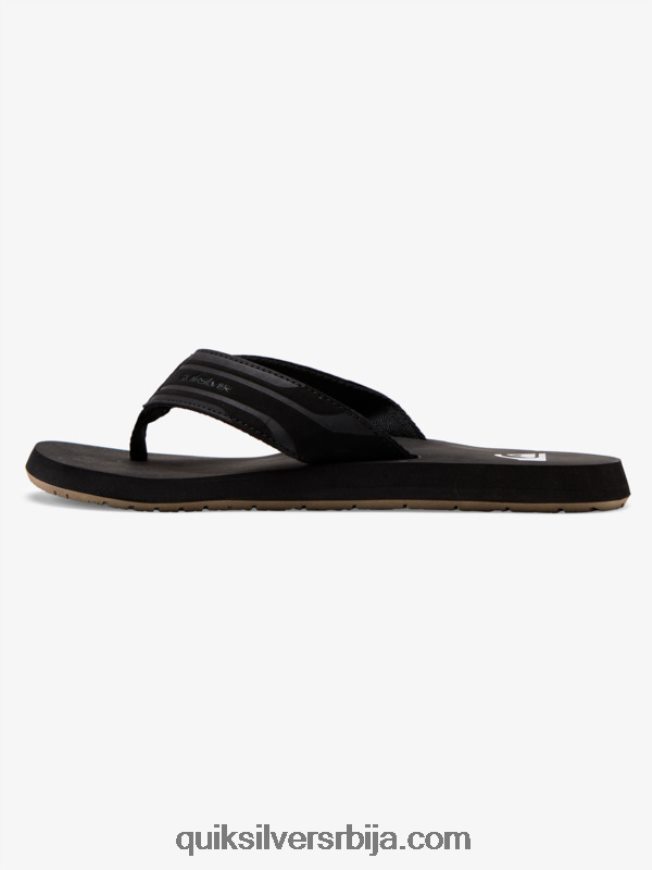 мушкарци Quiksilver сандале са мајмунским кључем црно браон Z824VN1644