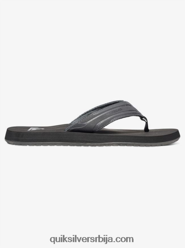 мушкарци Quiksilver сандале са мајмунским кључем сива/црна Z824VN1645