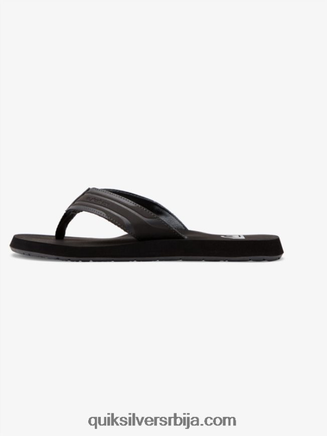 мушкарци Quiksilver сандале са мајмунским кључем сива/црна Z824VN1645
