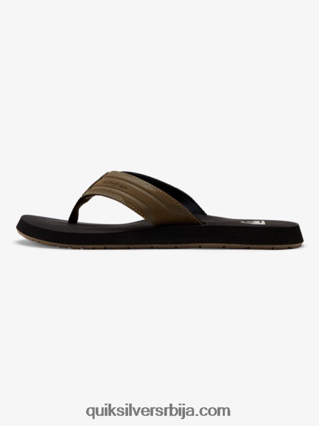 мушкарци Quiksilver сандале са мајмунским кључем тан - чврст Z824VN1647
