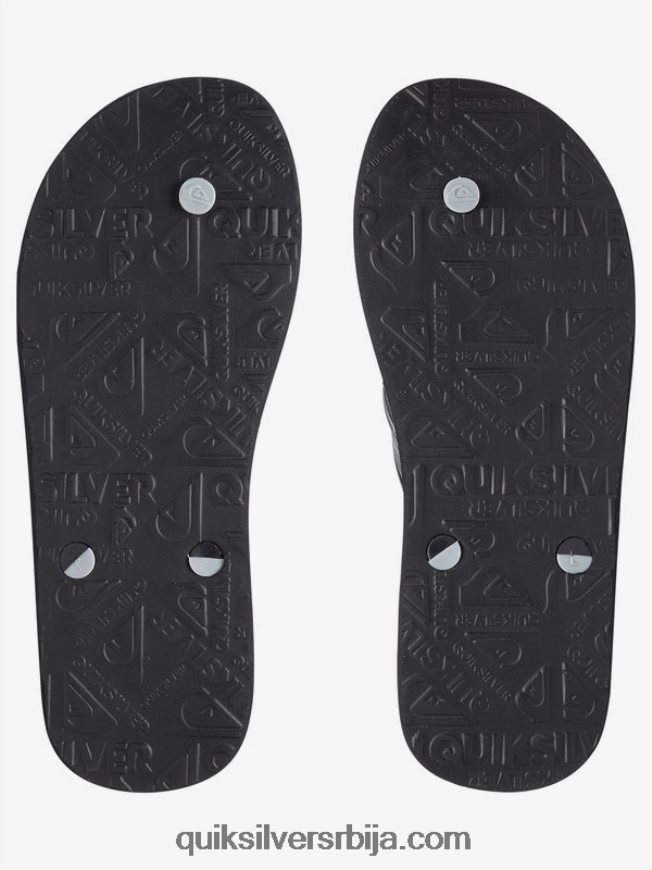 мушкарци Quiksilver халеива јапанке црно/сиво Z824VN1648