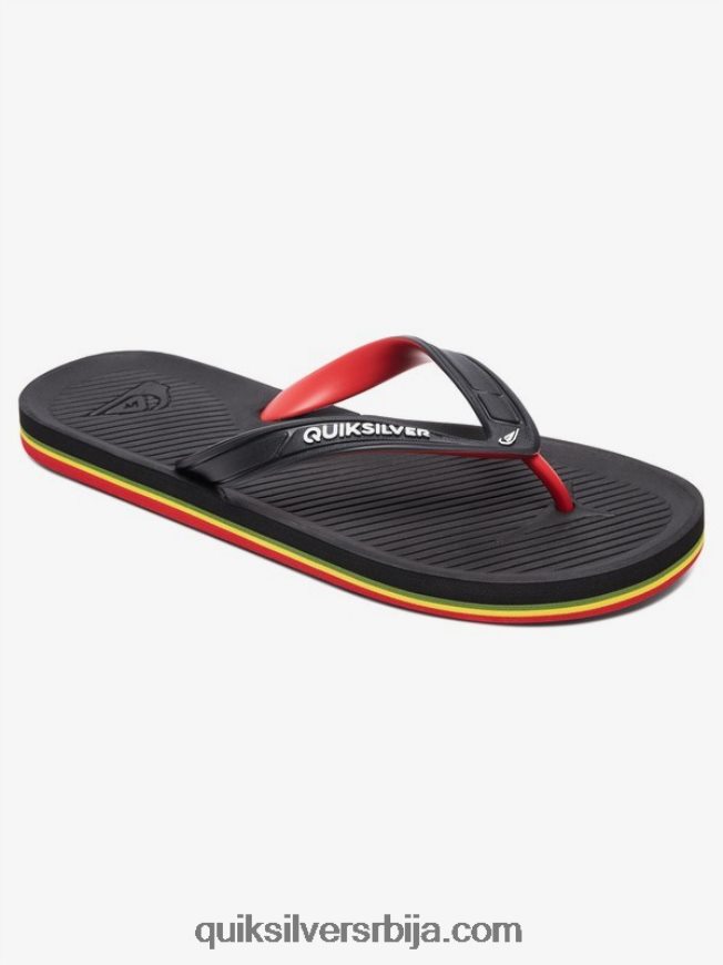 мушкарци Quiksilver халеива јапанке црна/црвена/зелена Z824VN1649