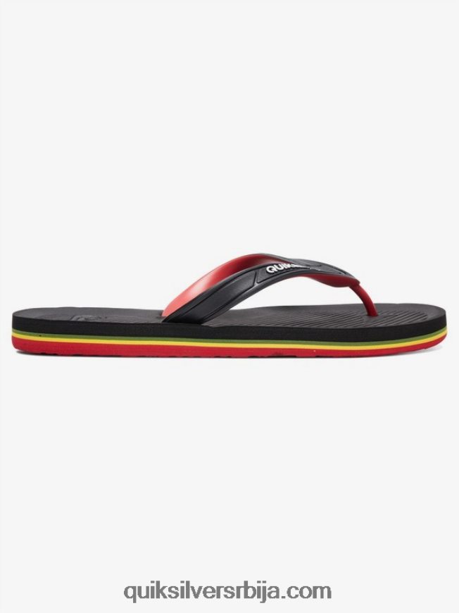 мушкарци Quiksilver халеива јапанке црна/црвена/зелена Z824VN1649