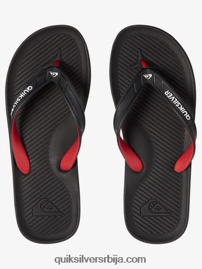 мушкарци Quiksilver халеива јапанке црна/црвена/зелена Z824VN1649