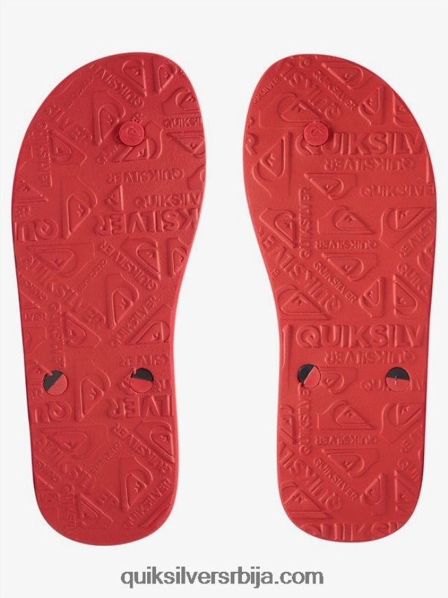 мушкарци Quiksilver халеива јапанке црна/црвена/зелена Z824VN1649