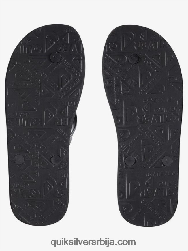 мушкарци Quiksilver халеива јапанке чврста црна Z824VN1650