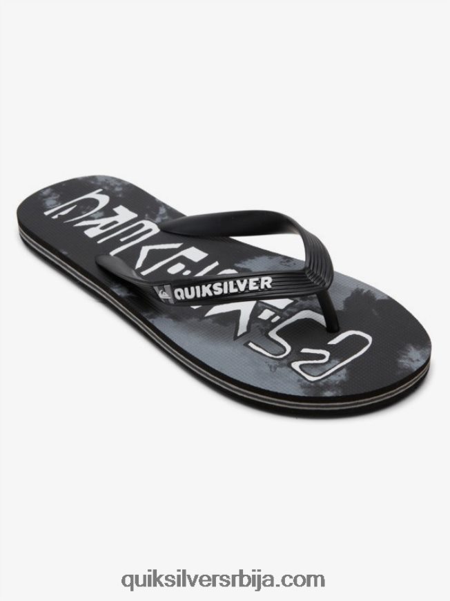 мушкарци Quiksilver Молокаи ацид дроп јапанке црн Z824VN1775