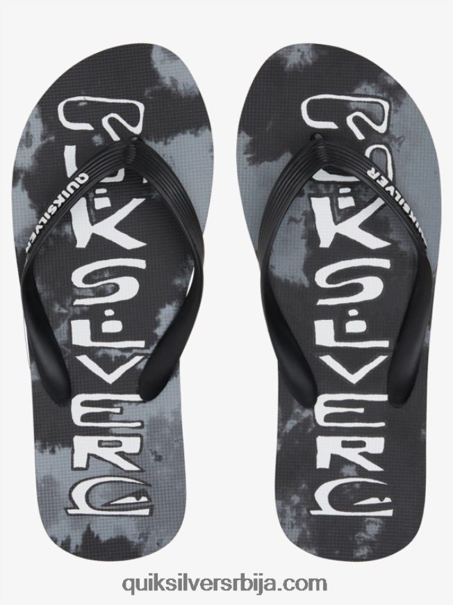 мушкарци Quiksilver Молокаи ацид дроп јапанке црн Z824VN1775