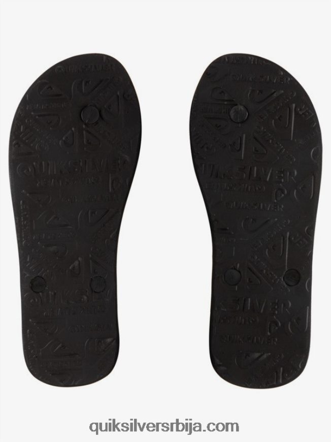 мушкарци Quiksilver Молокаи ацид дроп јапанке црн Z824VN1775