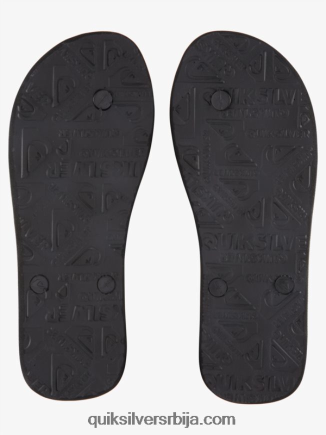 мушкарци Quiksilver Молокаи ацид дроп јапанке црно/зелено Z824VN1776