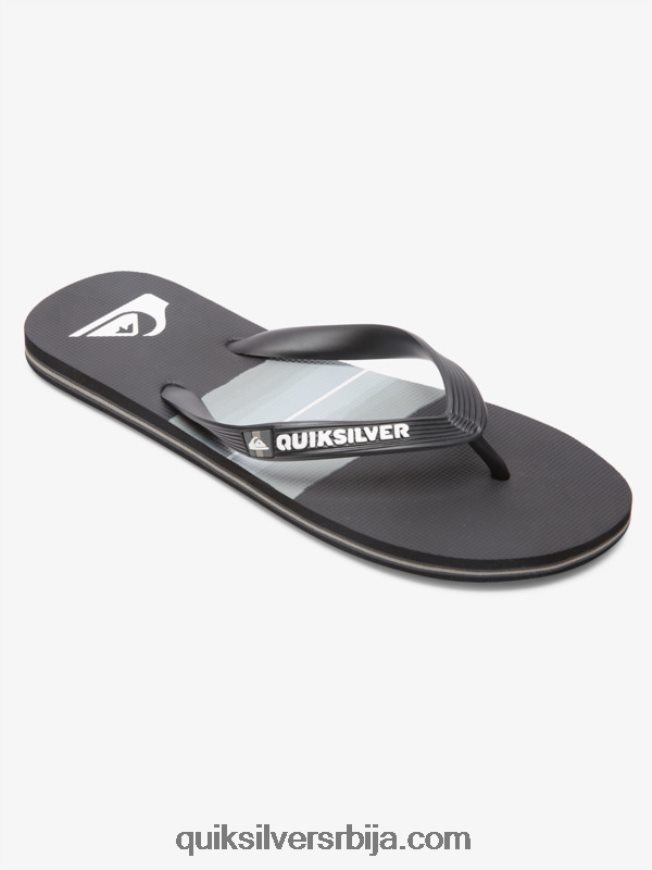 мушкарци Quiksilver Молокаи смоле нијанса јапанке црно/сиво Z824VN1788