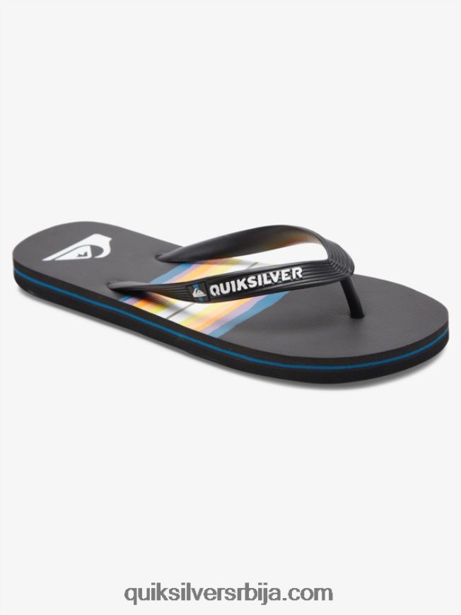 мушкарци Quiksilver Молокаи смоле нијанса јапанке црн Z824VN1791