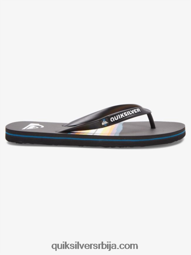 мушкарци Quiksilver Молокаи смоле нијанса јапанке црн Z824VN1791