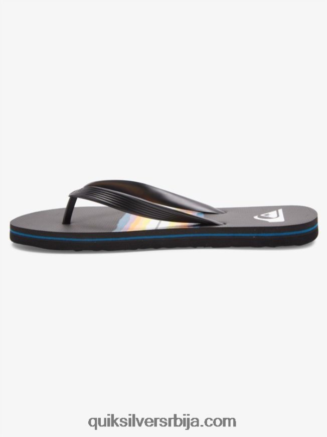 мушкарци Quiksilver Молокаи смоле нијанса јапанке црн Z824VN1791