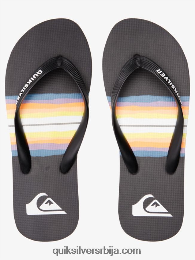 мушкарци Quiksilver Молокаи смоле нијанса јапанке црн Z824VN1791