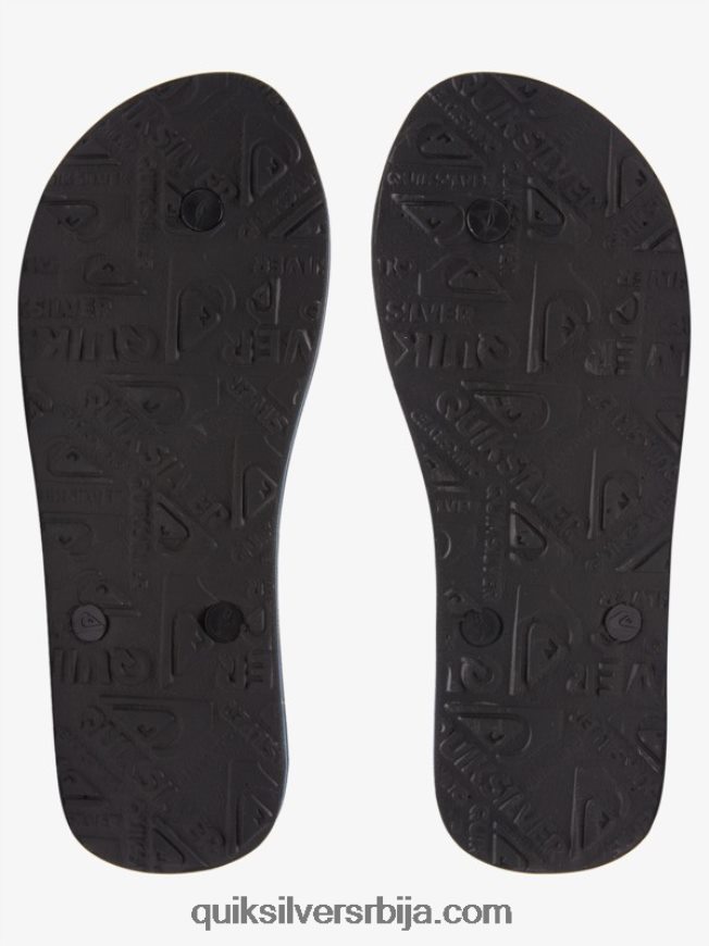 мушкарци Quiksilver Молокаи смоле нијанса јапанке црн Z824VN1791