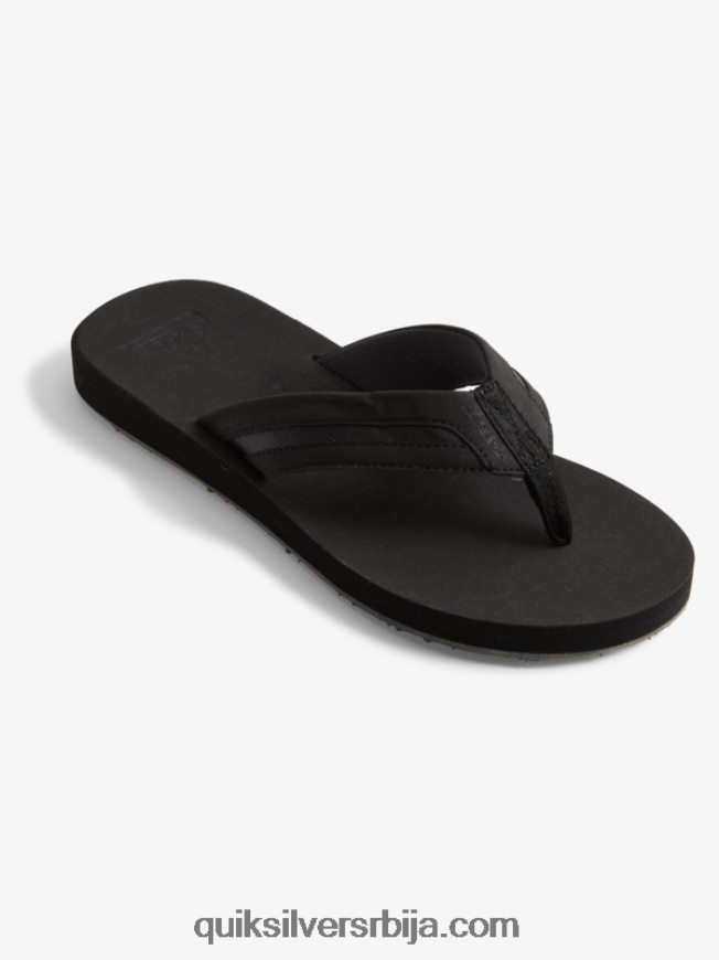 мушкарци Quiksilver царвер скуисх луксузне сандале црно/сиво Z824VN1830