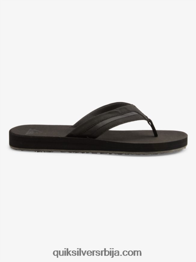 мушкарци Quiksilver царвер скуисх луксузне сандале црно/сиво Z824VN1830