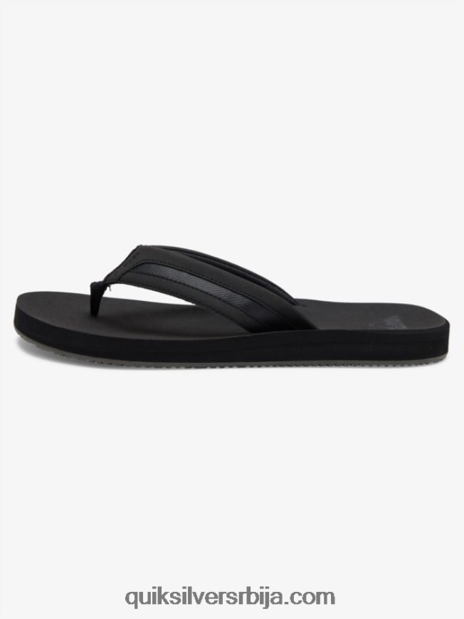 мушкарци Quiksilver царвер скуисх луксузне сандале црно/сиво Z824VN1830