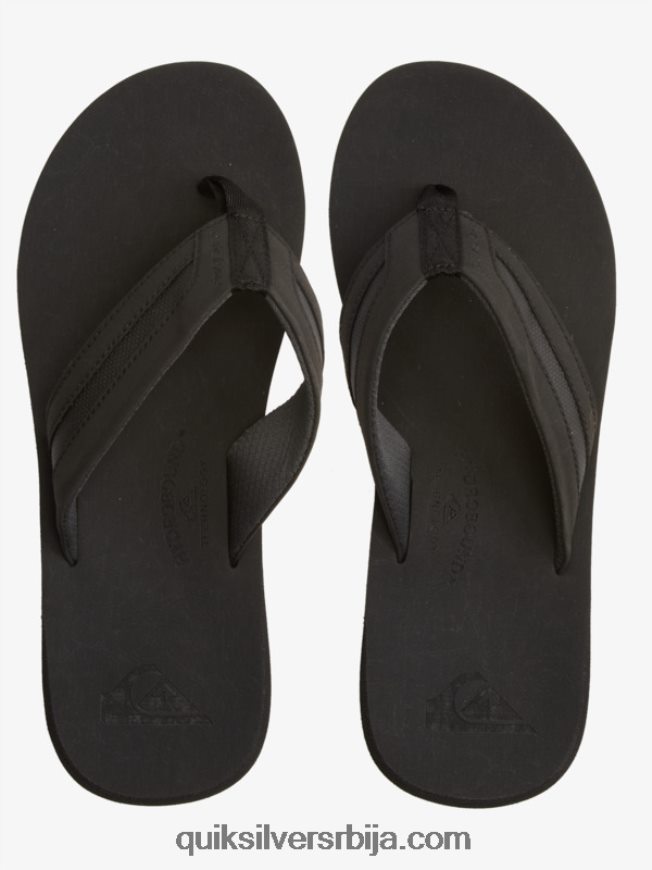 мушкарци Quiksilver царвер скуисх луксузне сандале црно/сиво Z824VN1830
