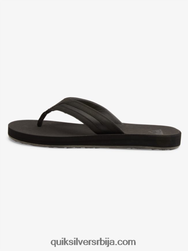 мушкарци Quiksilver царвер скуисх луксузне сандале црно/сиво Z824VN1830