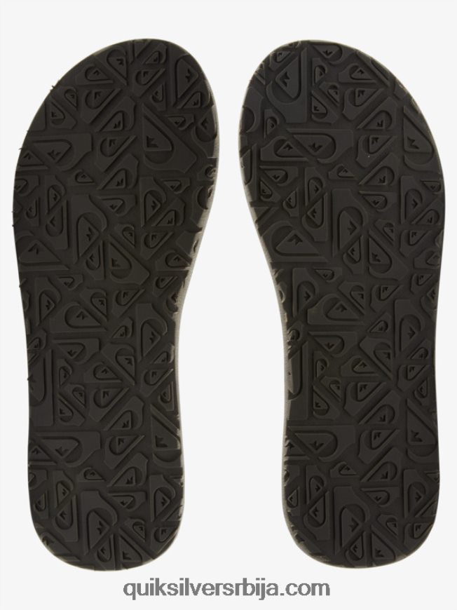 мушкарци Quiksilver царвер скуисх луксузне сандале црно/сиво Z824VN1830