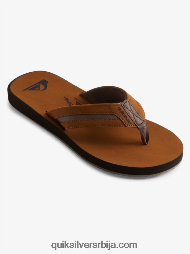 мушкарци Quiksilver царвер скуисх луксузне сандале браон Z824VN1831