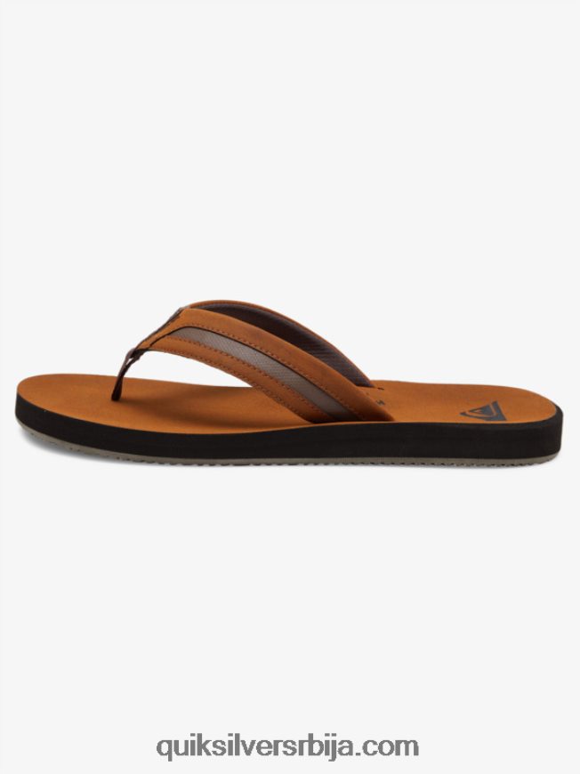 мушкарци Quiksilver царвер скуисх луксузне сандале браон Z824VN1831