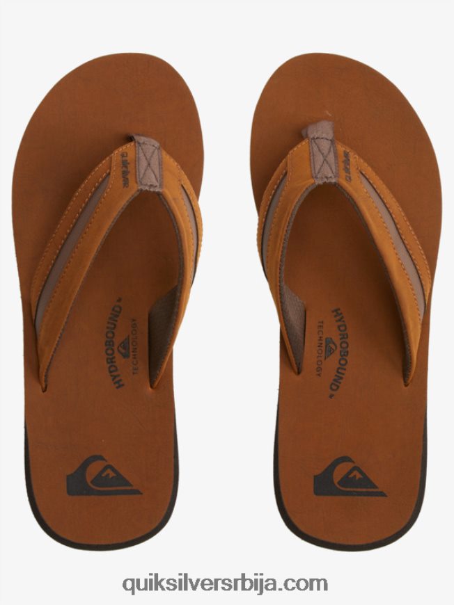мушкарци Quiksilver царвер скуисх луксузне сандале браон Z824VN1831