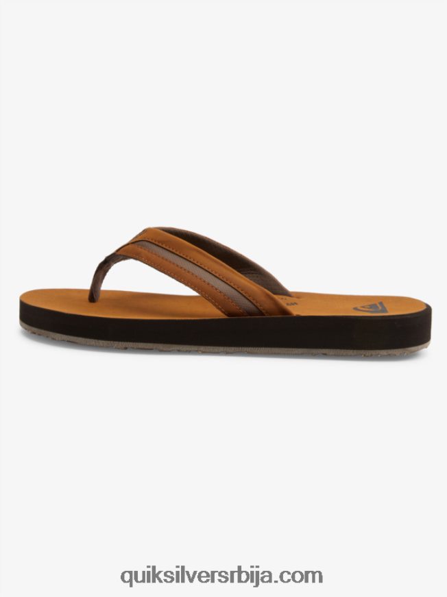 мушкарци Quiksilver царвер скуисх луксузне сандале браон Z824VN1831