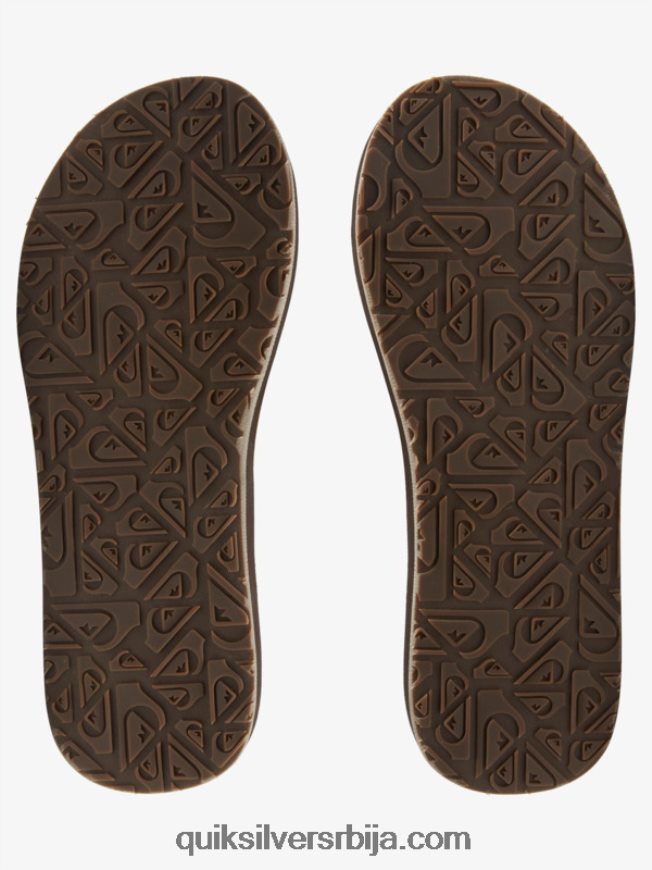 мушкарци Quiksilver царвер скуисх луксузне сандале браон Z824VN1831