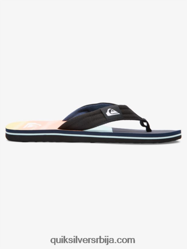 мушкарци Quiksilver молокаи опуштене сандале црно/плаво Z824VN1832