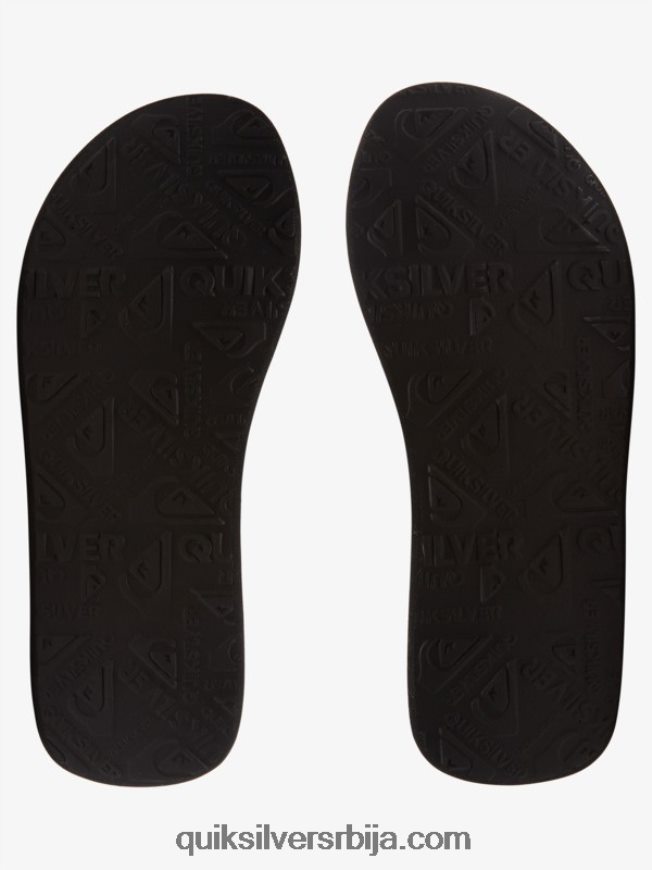 мушкарци Quiksilver молокаи опуштене сандале црно/жуто Z824VN1833