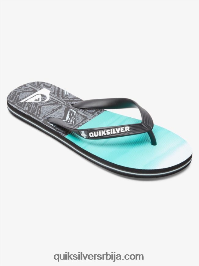 мушкарци Quiksilver молокаи пет-о јапанке црно/плаво Z824VN1859