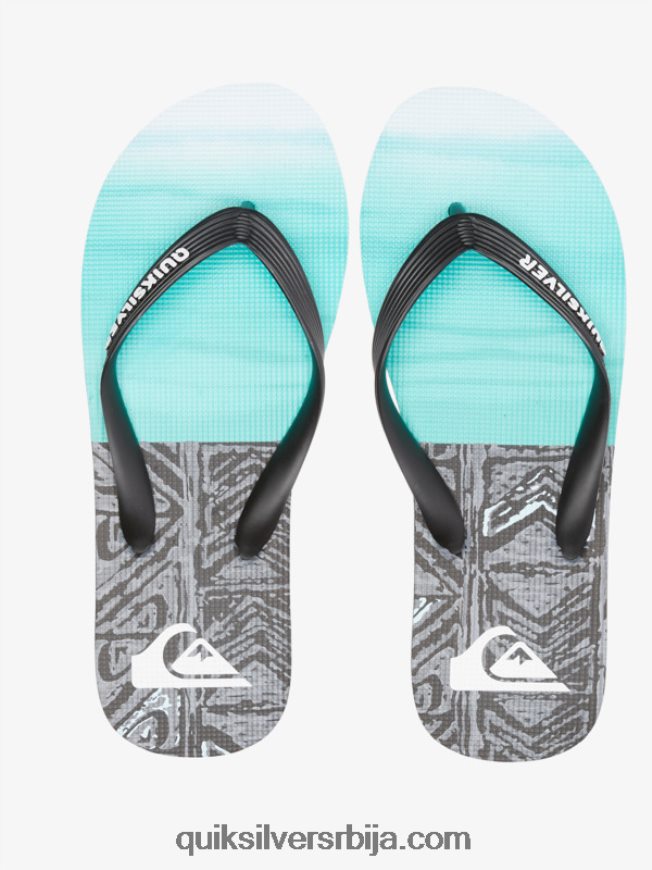 мушкарци Quiksilver молокаи пет-о јапанке црно/плаво Z824VN1859