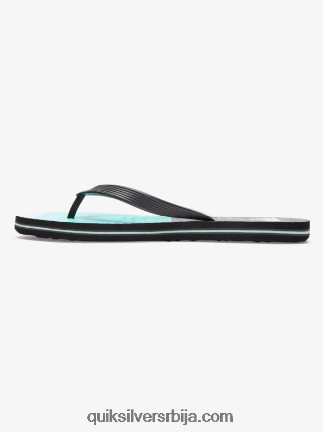 мушкарци Quiksilver молокаи пет-о јапанке црно/плаво Z824VN1859